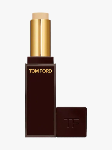 Tom Ford Traceless Soft Matte Concealer in branded component on a light gray background