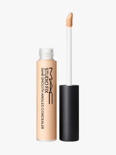 MAC Cosmetics Studio Fix 36HR Smooth Angles Hydrating Concealer in branded component on a light gray background